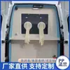 Conector de Brida de PP Guantes de Brida Caja de Aislamiento para Pruebas de Ácidos Nucleicos de 200 Agujeros Guantes de Látex de Brazo Largo Brida