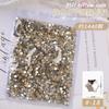 1440 Diamantes de fondo plano de forma especial Super Flash Mini Cristal K9 Uñas de diamante DIY Joyería de uñas de diamante al por mayor