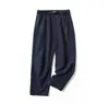 Pantalones tipo cigarrillo de pierna recta con cintura elástica, estilo casual deportivo, efecto adelgazante y estiliza las piernas, Pantalones casuales 12553