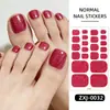 Pegatinas Brillantes para Uñas Estilo Nuevo Transfronterizas Zhengxiang para Niñas, Pegatinas Brillantes para Uñas de los Pies, Pegatinas Impermeables para Uñas para Exportación