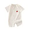 Ropa para recién nacidos, Mono de bebé clase A, Ropa básica para el hogar para bebés, Mameluco de bebé liso simple para uso diario