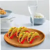 Soporte Mexicano Curvo para Panqueques Soporte para Pastel de Taco Soporte para Tacos Estante para Guardar Soporte para Panqueques