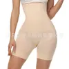 Calça Seamless de Nova Moda Transfronteiriça de Cintura Alta com Controle de Barriga, Forte Controle de Barriga, Corset Pós-Parto, Cueca Boxer Modeladora de Glúteos para Mulheres