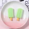 Accesorios de Joyería de Resina de Paleta de Comida y Juego Imitación Pegatina de Refrigerador Llavero Pegamento de Crema Pegamento de Goteo Parche para Carcasa de Teléfono Móvil