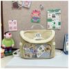 Mochila Peluda Linda Versátil de Nicho Otoño e Invierno Casual Simple Portátil Pequeña Mochila Bolsa para el Dolor Bolso de Hombro Único Cruzado