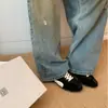 Piel de vaca súper suave, nuevo estilo 2026, zapatillas de entrenamiento alemanas estilo ballet, zapatillas de carreras para mujer, zapatillas casuales, zapatillas con patrón de gofre Forrest Gump