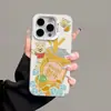 Agua Mineral con Gas Jugo iPhone15promax Oso de Fresa Manzana 13 Funda para Teléfono Móvil 14 Color Plata IMD Vitalidad 11/12