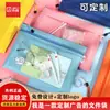Bolsa de papelería para estudiantes Jerry, Bolsa para documentos A4, Bolsa de información publicitaria, Bolsa de almacenamiento de doble capa, Bolsa con cremallera promocional escolar