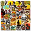 Gran Venta de 50 Elementos de Serie del Oeste, Pegatinas de Muerte Inmediata, Nuevo Estilo Transfronterizo, Vaquero del Oeste, Graffiti Personalizado, Salvaje