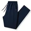 Pantalones deportivos de punto de rizo para hombre, ajuste holgado, 95% algodón, pantalones joggers casuales para hombre, pantalones para hombre de talla grande