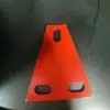 Orejeta de Rodillo para Banda Transportadora, Accesorios para Transportadora, Soporte de Orejeta para Rodillo, Banda Transportadora, Orejeta Engrosada para Máquina de Banda