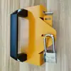 Cierre de Pestillo para Equipo Red de Aislamiento para Taller y Almacén Interruptor de Control de Acceso Barandilla Perfil de Aluminio Interbloqueo de Puerta Cerradura Electrónica