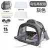 Bolsa transversal para filhotes, bolsa de viagem panorâmica respirável para animais de estimação, bolsa quentinha para passeios de primavera, bolsa para calopsita, bolsa de viagem conveniente