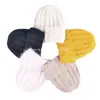 Gorro de Lana Rpet Hip-Hop Estilo Coreano Sombrero de Pescador Tejido Rpet Versátil Gorro de Lana Fábrica Personalizada