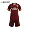 Jerseys de Fútbol Personalizados, Poliéster de Sublimación de Cuerpo Completo de Secado Rápido, Uniformes de Entrenamiento para Competición al Aire Libre, Uniformes de Fútbol Completos al por Mayor