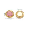 Joyería Transfronteriza Collar Sencillo Colgante Accesorios para Mujer Sol Sonriente Cadena para Suéter Colgante Acero Inoxidable Joyería Versátil