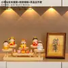Soporte de exhibición del Dios de la Riqueza de Cinco Piernas de la Fortuna y la Riqueza, Pasillo de entrada, Decoración de mesa para sala de estar, Figura de Dios estilo chino de dibujos animados, Artículos para el hogar