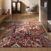 Alfombra persa transfronteriza, Felpudo de entrada de estilo étnico turco de Oriente Medio, Alfombra de bucle para sala de estar, Alfombra para mesa de café y sofá