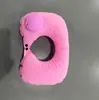 Almofada Inflável em Formato de U, Almofada de Viagem, Almofada de Pescoço Portátil para Avião, Almofada Cervical em Formato de U, Almofada de Suporte para o Pescoço para Trem de Alta Velocidade e Viagens de Longa Distância, Essencial para Dormir