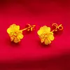Brincos de Joias de Ouro de Areia Vietnamita Amazon Joias Transfronteiriças Joias Atacado Brincos de Flor