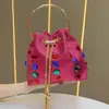 Bolso Cubo Nuevo de Diamantes de Cristal Bolso de Cadena para Mujer Bolso de Mano Elegante para la Noche Bolso Cruzado Brillante Exquisito
