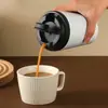 Taza de Café de Acero Inoxidable 304 con Tapa, Termo de Vacío de Doble Capa Sencillo, Taza Portátil para Coche, Marca de Bebida Directa, Taza para Coche