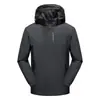 Jaqueta esportiva masculina, novo modelo de outono, moletom esportivo com capuz, top casual simples e versátil com zíper para homens