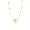 Accesorios de Colgante de Collar de Amor en Forma de Corazón de Acero de Titanio para Mujer, Apilable, Estilo de Alta Gama Otoño e Invierno, Cadena para Clavícula de Acero Inoxidable Incrustada con Circonita