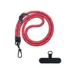 Goma para cordón de teléfono móvil de 10 mm de grosor, cuerda ajustable en diagonal, clip para teléfono móvil, cordón anti-pérdida, cordón para cuello