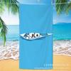 Toalla de Baño de Microfibra para Adulto Doraemon de Dibujos Animados Personalizada para Baño, Natación, Viaje, Portátil, Playa, Deportes