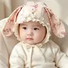 Turbante de Bebé para Primavera y Otoño Gato Lindo Sombrero Protector de Fontanela para Recién Nacidos Sombrero de Bebé Transpirable para Niños y Niñas Meses Pequeños