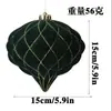 Bolas de Navidad Aterciopeladas de Tamaño Grande, Multicolor, de Forma Única, Adornos Navideños Pintados para Árbol, Bolas Decorativas para Ambiente Festivo, Personalizables