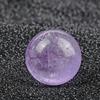 Bola de Ametista de Cristal Natural de 2cm Contas Redondas Acessórios de Joalheria DIY Contas Soltas Bola de Feng Shui Decoração para Casa Artesanato de Gema