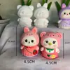 Mini Boneco de Gesso Pequeno Gesso Bruto Branco Desenho DIY Colorir Novo Grafite Barraca Infantil 2 reais Brinquedos