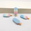 Comida y Juego Piruleta Degradada Helado Paleta Parche de Resina Accesorios para el Cabello DIY Material de Gelatina Crema Carcasa de Teléfono Móvil