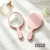 Espejo de mano de princesa con forma ovalada, portátil y conveniente, espejo de maquillaje de alta definición, admite personalización de logotipo para regalos publicitarios y promocionales, espejo pequeño