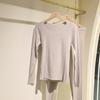 Conjunto de Roupa Íntima Térmica Minimalista de Outono e Inverno, Espesso, Sem Costura, Alta Elasticidade, Óleo de Coco, Roupa Íntima Térmica Sem Costura de Fibra Acrílica