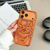 Capa de Celular Dissipadora de Calor Eletrodepositada com Palhaço Oco Adequada para iPhone 17/16/15/14 Pro Max Proteção Macia de TPU