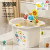 Cubo de Baño para Niños, Cubo de Baño para Bebé, Niño Puede Sentarse en el Cubo de Baño, Bañera Doméstica Engrosada, Bañera para Nadar para Bebé