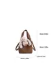 Bolso Cubo Portátil de Nicho Estilo Coreano para Mujer Primavera 2026 Nuevo Retro de Alta Calidad Casual Bandolera