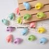 Pulseira colar de desenho animado fofo DIY material contas soltas contas diy acessórios de material estrela do mar concha cerâmica