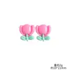 Accesorios Brillantes de Resina de Tulipán y Girasol Hechos a Mano DIY Pegamento Crema Funda para Teléfono Pasador Hebilla de Zapato Materiales para Joyería