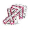 Panjia Transfronteiriço 12 Constelações Diamante Rosa Contas para Pulseira Colar Joias Contas Acessórios Atacado
