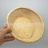Cesta Hueca Tejida de Bambú Hecha a Mano, Cesta Ovalada para Zongzi, Cesta Colgante para Frutas, Cesta Tejida con Forma de Huevo