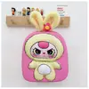 Mochila Nueva Linda para Niños Guardería Niños y Niñas Bolsa de Cáscara de Huevo de Dibujos Animados Mochila Escolar Rígida Estéreo 3D Transfronteriza