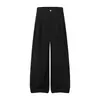 Pantalones blazer sencillos plisados estilo coreano para kendo cómodos, nuevos pantalones de vestir rectos de pierna ancha casuales sueltos de otoño