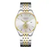 Reloj de pareja ORSGA zafiro par de alta gama movimiento japonés vela calendario repujado fabricante reloj caja de acero para hombre y mujer