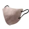 Máscara 3D Estéreo para Rosto para Homens e Mulheres, Design de Proteção Solar Três Camadas para Adultos, Estilo 3D Embalado com Alça de Orelha, Faz o Rosto Parecer Menor