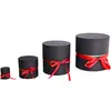 Caja de Regalo Redonda con Borde Dorado de Flores Preservadas de Amazon Transfronteriza para San Valentín, Día de la Madre, Navidad - Rosa Preservada