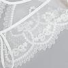 Comercio electrónico transfronterizo para bordado de hilo de algodón para niños, nueva ropa exterior a juego con falda, chal pequeño decorativo, cuello falso